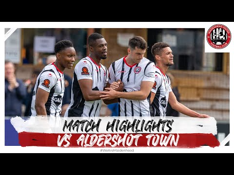 Maidenhead Aldershot Goals And Highlights