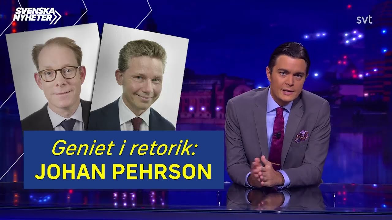 Geniet i retorik Johan Pehrson