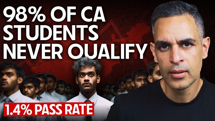 The Reality Check for CA - 1.4% Pass Rate, 10 Lakh Students! | Warikoo Careers Hindi