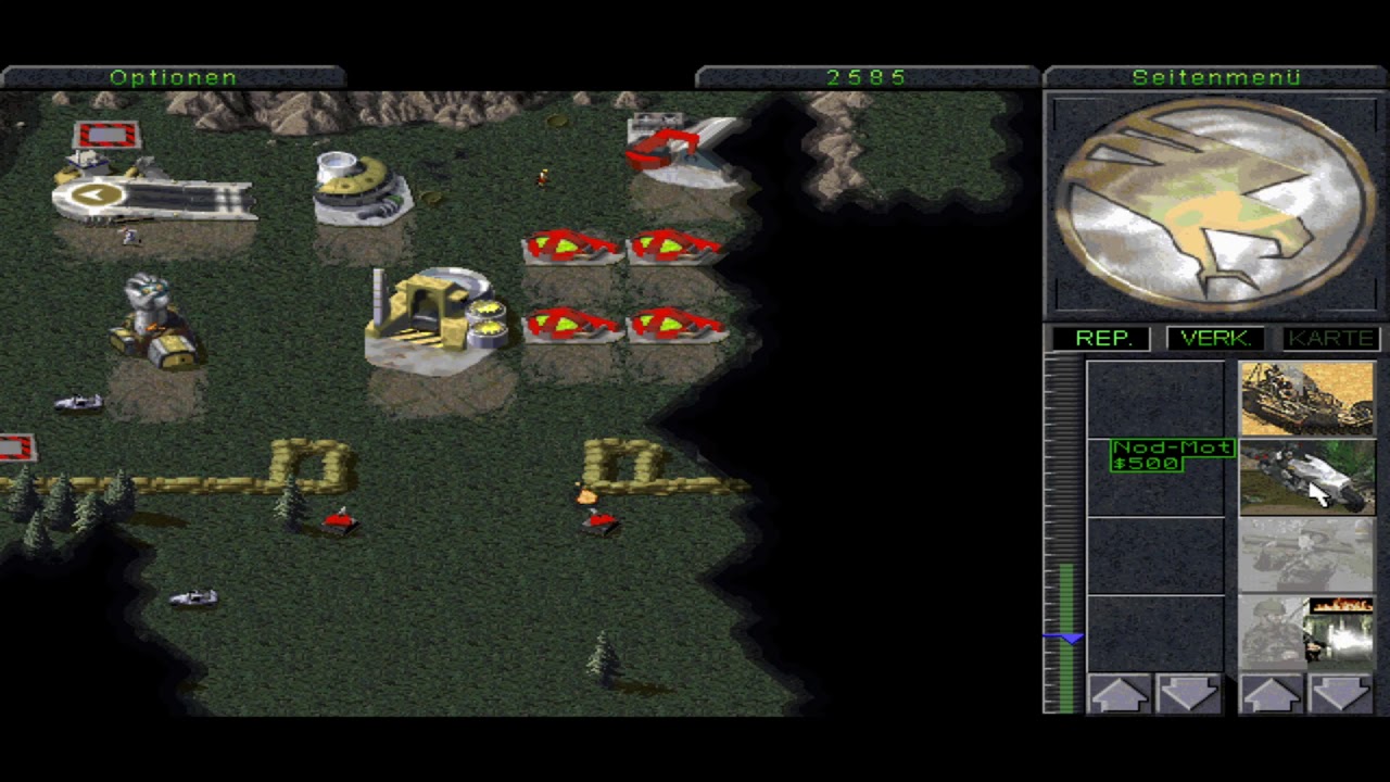 Speedrun C&C GDI Mission 05b Repair the GDI Base (Germany, South) (World Record  3.23 min) Deutsch