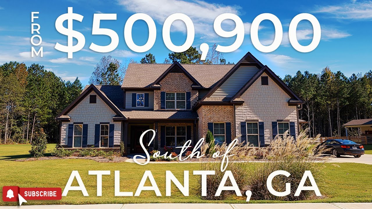 Inside A Spacious 5 Bedroom House Just South Of Atlanta, Ga | From $500,900  | Must See!! - Youtube