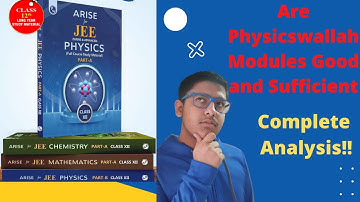 Are Physicswallah modules Good and Sufficient🧐 | Physicswallah Modules Review!!😍