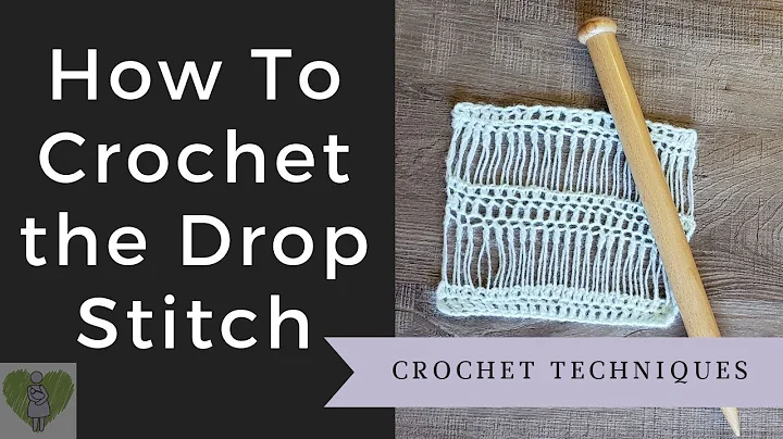 Learn the Stunning Drop Stitch Crochet Technique