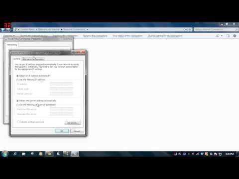 Solved problem of Web page not loading, DNS error