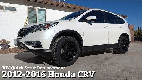 2012-2016 Honda CRV DIY Quick Strut Install & Sway Bar End Links