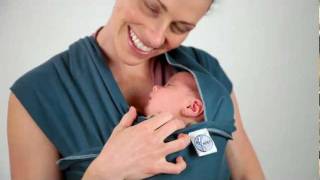 Moby Wrap Newborn Hug Hold Instructions