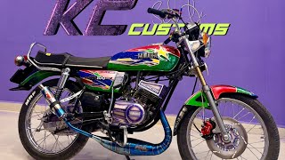 Rx100 custom airbrush paint by KC CUSTOMS CHENNAI 9677184462 screenshot 4