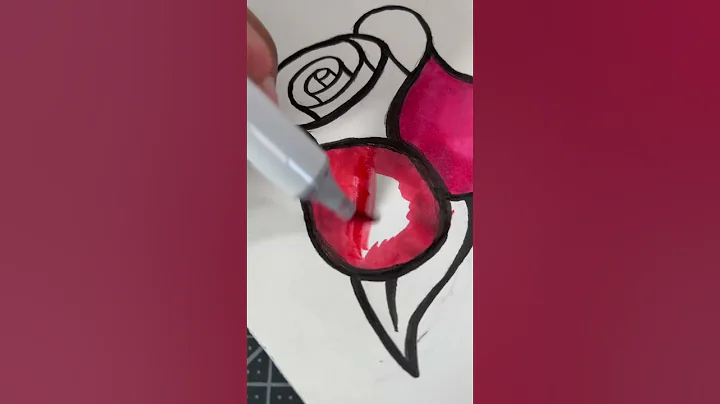 Best Paper For Copic Markers Art ! 😍 #shorts #art #illustration