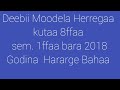 Deebii Moodela Herregaa Kutaa 8ffaa Sem 1ffaa Kan Godina H Bahaa Bara 2018