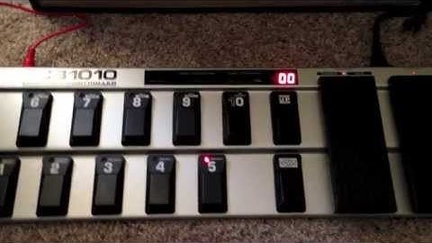 Setup Behringer FCB1010 (w/ UnO chip) Expression pedals with G-Major 2