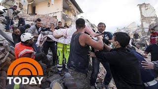 Italy Earthquake: Dozens Killed, Desperate Search Underway For Buried Residents | TODAY
