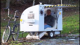 The end of the Burningman Bugout Bicycle Camper