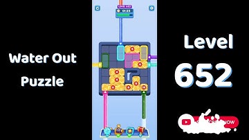 Water Out Puzzle Level 652 Walkthrough 💧 | Step-by-Step Solution | SolutionGuruji