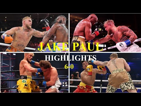 Jake Paul (6-0) All Knockouts & Highlights