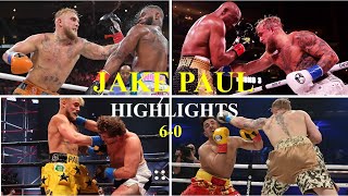 Jake Paul (6-0) All Knockouts & Highlights