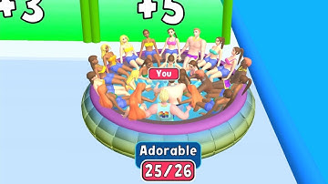 BEST MAX SCORE in Hottub Run! - Gameplay Android,ios (Levels 25-26)