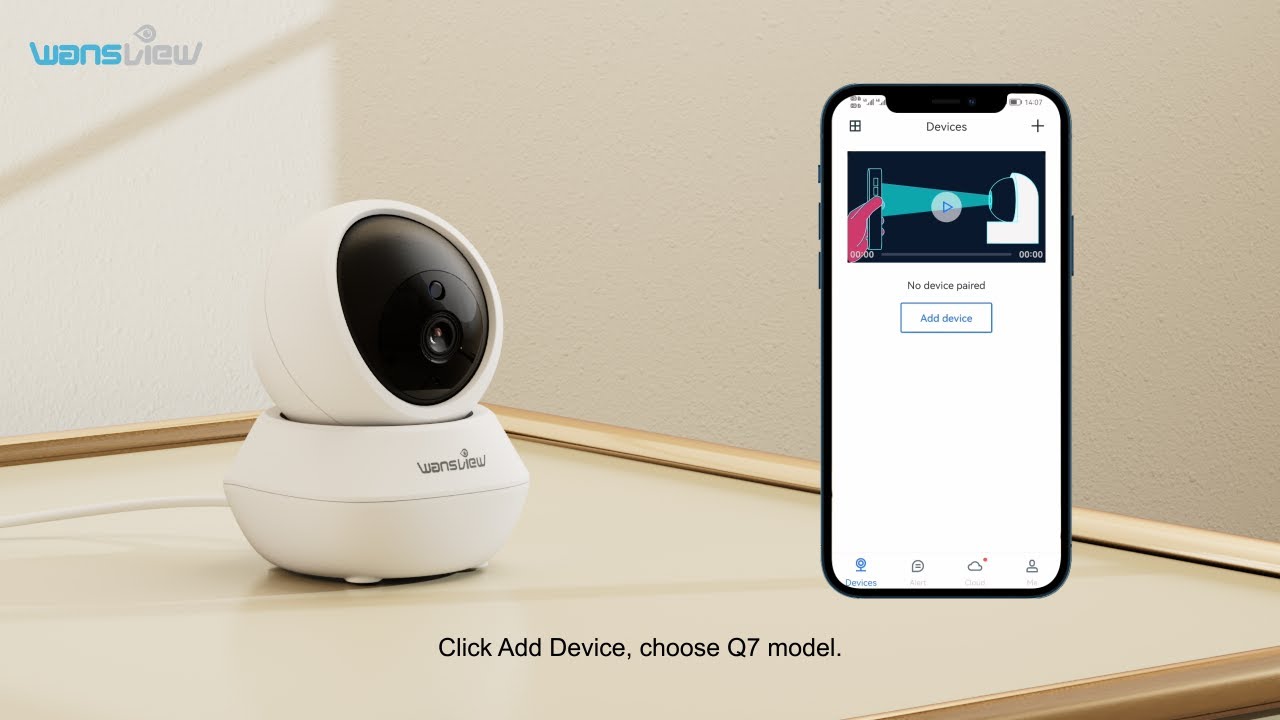 We're excited to announce Wansview Q7 ! 🥳  Works with alexa, Ptz camera,  Outdoor camera