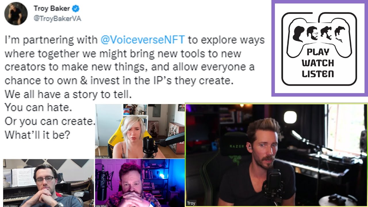 Troy Baker desiste de projeto envolvendo NFTs após críticas nas redes  sociais - GameBlast