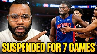 Isaiah Stewart Suspended 7 Games After Pistons-Hornets Brawl | NBA Suspends 3 Others screenshot 2