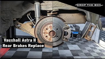 Vauxhall Astra H - Achterremmen vervangen