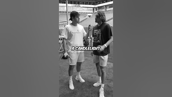 WHAT DOES AN IDEAL DATE WITH STEFANOS TSITSIPAS LOOK LIKE?! 🍷 🎾 #shorts