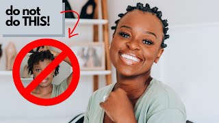 Detailed How to Bantu Knot Out on 4C Natural Hair | do NOT do THIS!