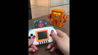 Newbit Arcade Shielddisplay-Shield Extension On Makecode, And You Can Play Like This