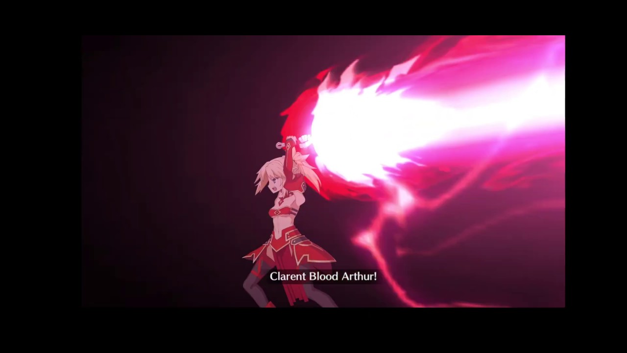 Mordred vs Vlad III (Lancer) | 1 Turn kill (command seal) | Fate Grand ...