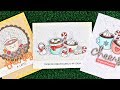 Intro to Thanks a Latte + 3 cards from start to finish