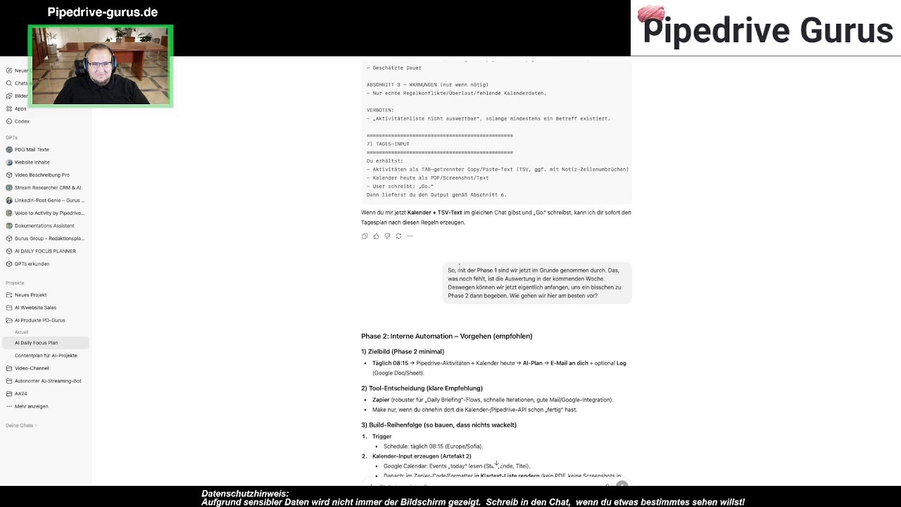 Wir bauen eine neue Art zu arbeiten – AI-gestützte Tagespriorisierung