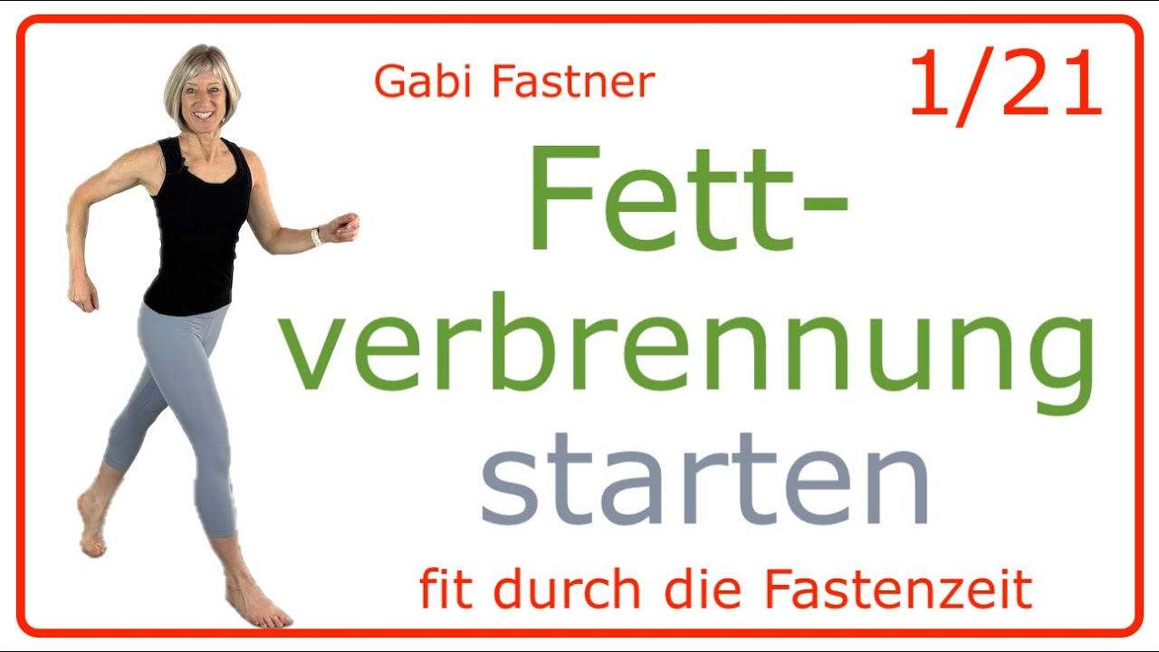 1/21 ☀️ 35 min. Fettverbrennung starten | ca. 3650 Schritte & 300 Kcal verbrennen mit Indoor-Walking