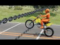 Cars vs chain 26  beamng drive  smashchan