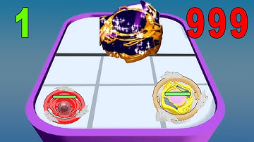 Max Level in Merge Master: Spinner Battle - Android Game
