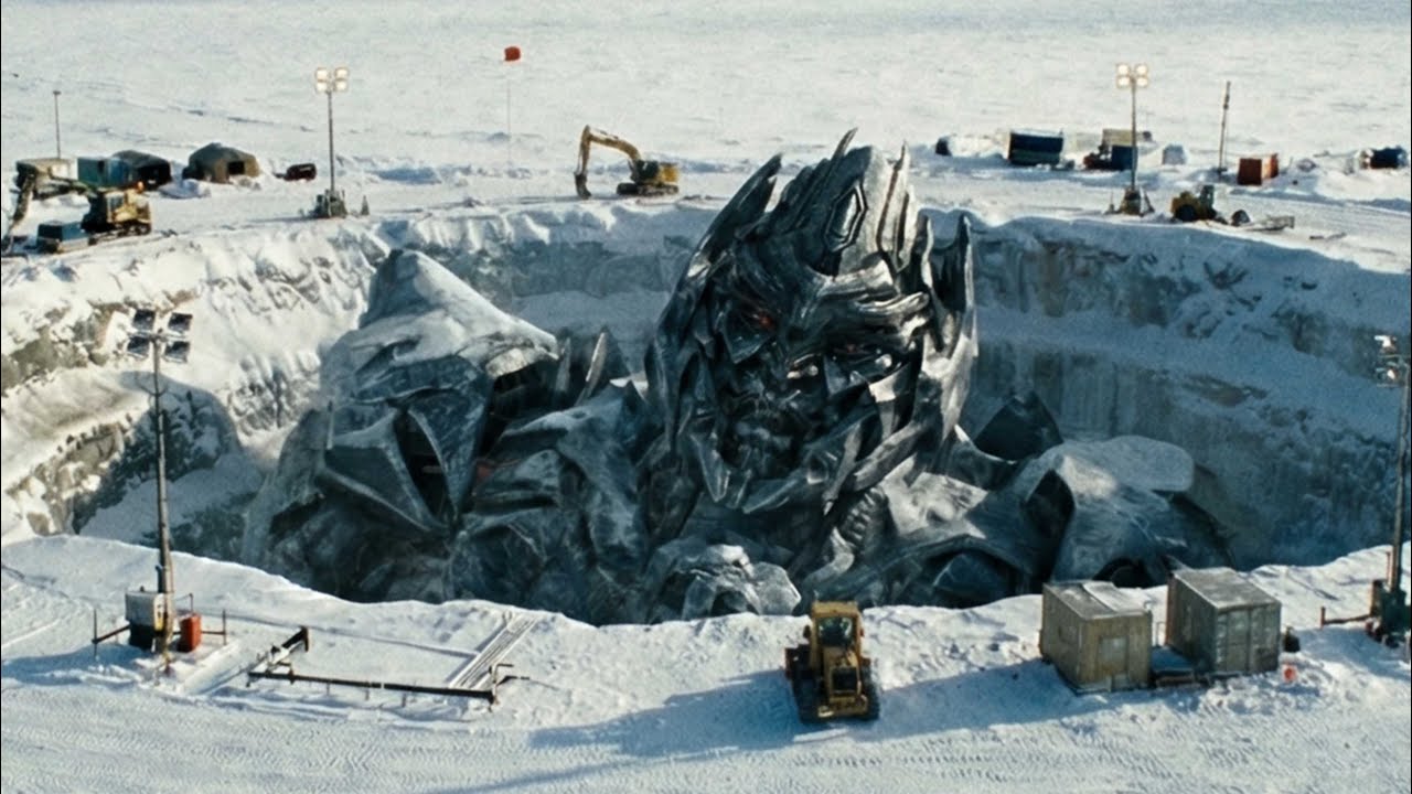 MEGATRON RISES | Cinematic 8K Arctic Excavation, Thawing & Awakening of the Decepticon Leader