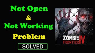 How to Fix Zombie Frontier 4 App Not Working / Not Opening / Loading Problem Solve in Android screenshot 3