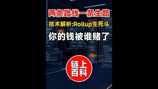 链上百科 · 技术解析(5)：Optimistic vs ZK Rollup | Fraud Proof不是唯一区别 | 谁在赌你的资金安全
