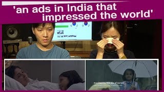 I cried very much | 'India's Touching Ads-Samsung Bixby voice Assistant' Reaction by Korean