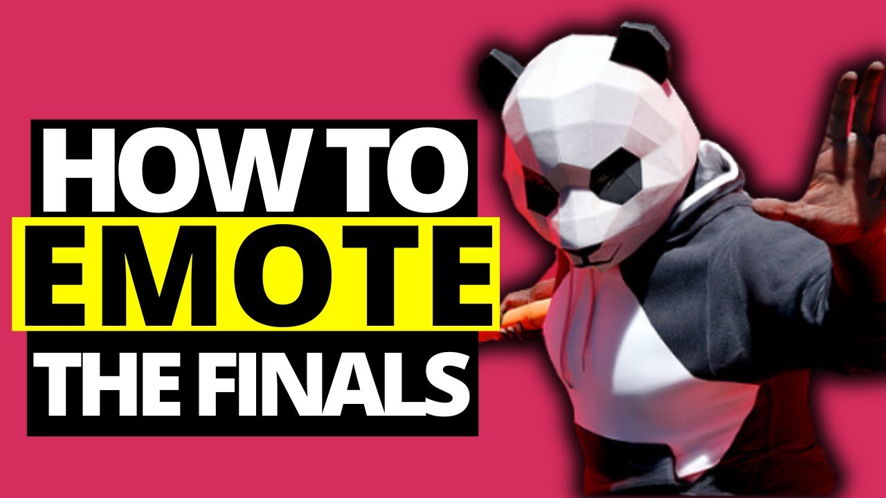 How To Emote in The Finals YouTube