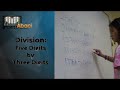 AMALC - Division 5 digits by 3 digits Abacus Mental math demonstration.