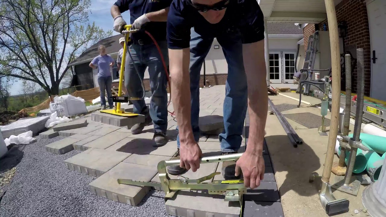 Laying A Paver Patio With The Right Tools Systems YouTube laying-a-paver-patio-with-the-right-tools-systems-youtube