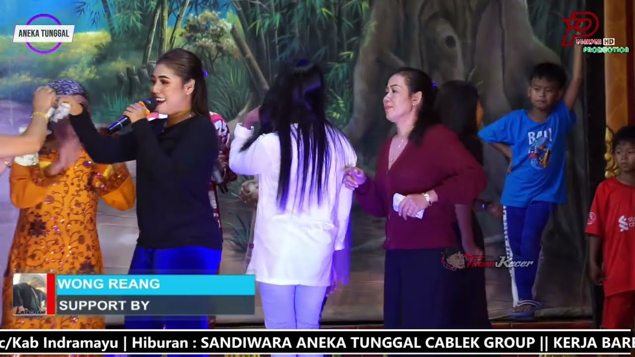 WONG IRENG ( Voc, Anggi Anova - Sarah Sehan ) Versi Sandiwara Aneka Tunggal