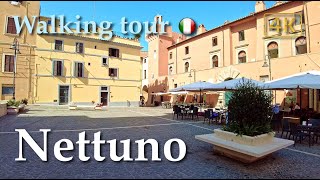 Nettuno (Lazio), Italy【Walking Tour】History in Subtitles  4K