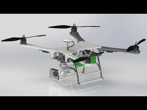 3d printed camera drone