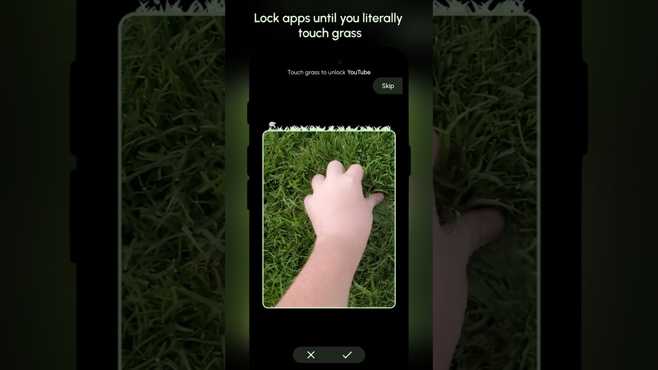 Touch Grass #touchgrass #digitaldetox #doomscrolling #productivity #fyp