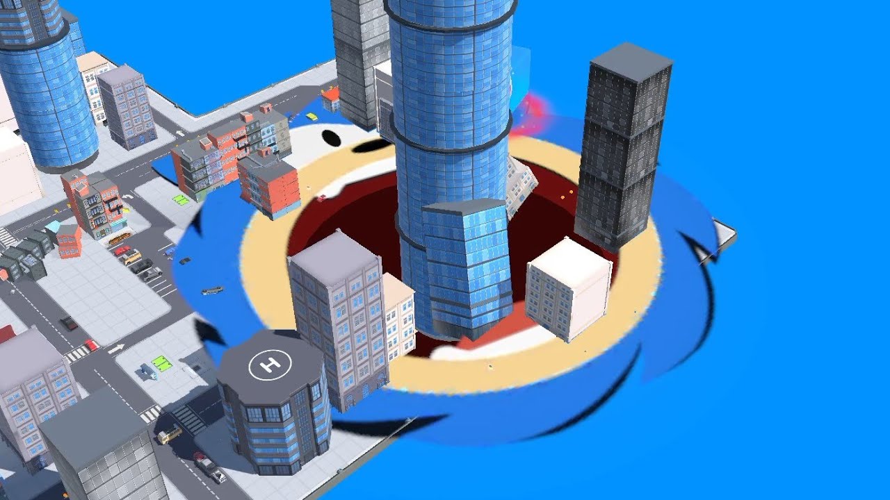 Hole.io Gameplay Walkthrough (Android iOS) #9