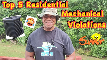 Top (5) Summer HVAC Residential Violations
