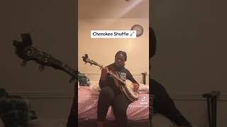 cherokee shuffle! 🎶🪕 #music #bluegrassbanjo #bluegrass  #cherokeeshuffle #bluegrassmusic #banjo