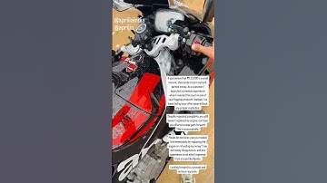 Major Aprilia RS 457 Issue 😱 | Engine Seized Mid-Ride! #Shorts #RS457Arjun #ApriliaRS457 #bikerlife