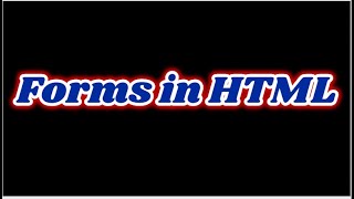 Learn HTML forms in 8 minutes ||# forms tutorial