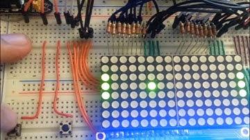 UCR EE/CS120B Spring 2015 Ernesto Zuniga Custom Lab pong